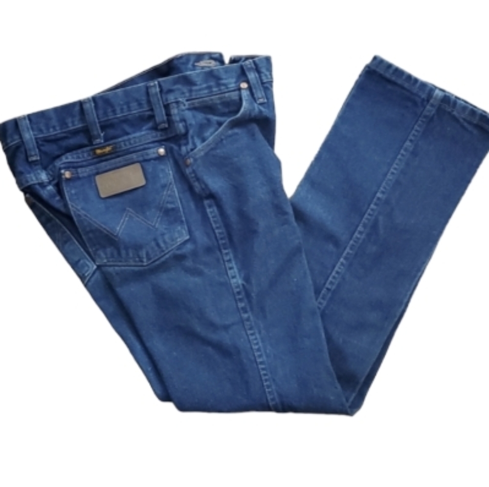 Wrangler Mens‎ Straight Leg Blue Jeans 29x30